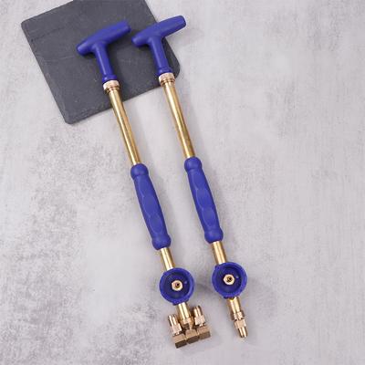 Zuigerpomp Enkele/Dubbele Kop Handbediend Duw-Trek Koperen Pomp Spuit Huishoudelijk Handmatige Spuit Metalen Staaf Micro Spray Spuit