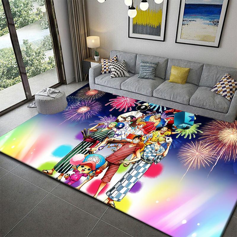 

One Piece Marine Carpet Rug for Living Room Bedroom Home Sofa Decoration,Kids play Non-slip Floor Mat 40x60cm( 15x23in )