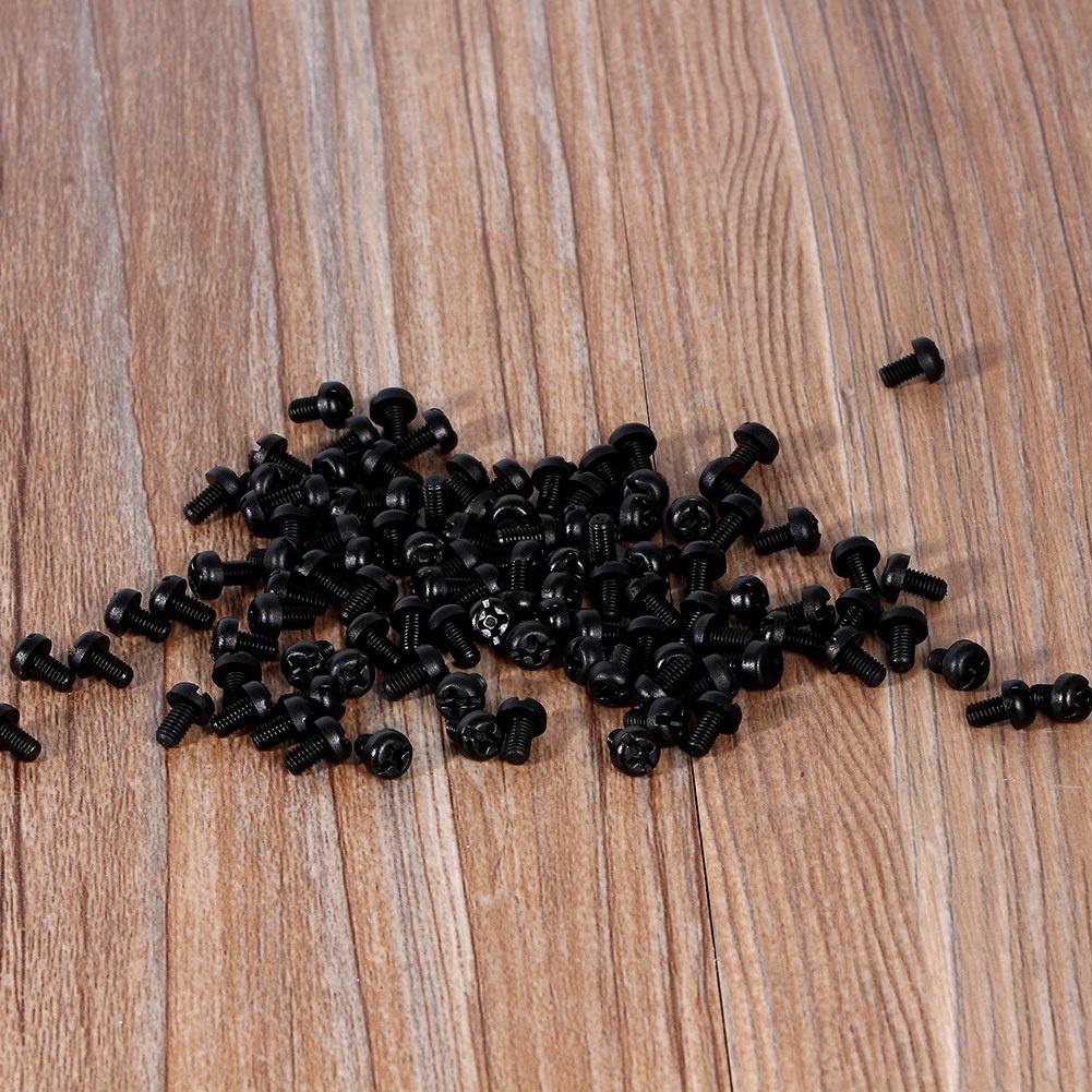 100pcs M2 M3 M4 Plastic Nylon Hex Male Female Female Spacer Round Head Screw Nut