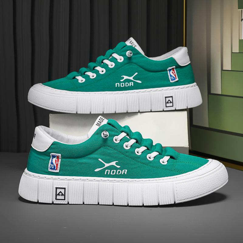 

Мужская парусиновая обувь, дышащая повседневная обувь с низким верхом для сноуборда, мужская спортивная обувь для активного отдыха белого цвета 44 зелёный