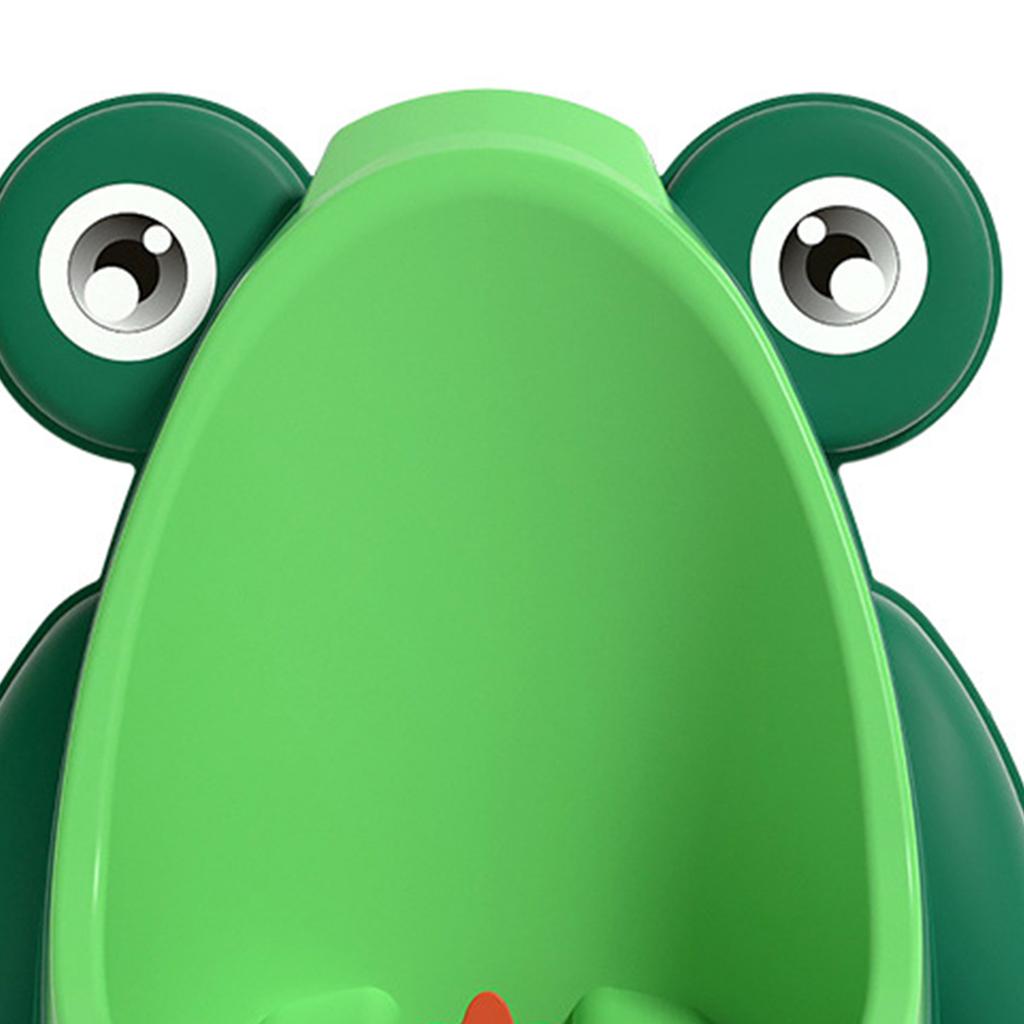 Kinderurinal Niedliche Cartoon Lustiges Ziel Zielscheibe Wandmontiertes Urinal für Jungen Kleinkinder Grün