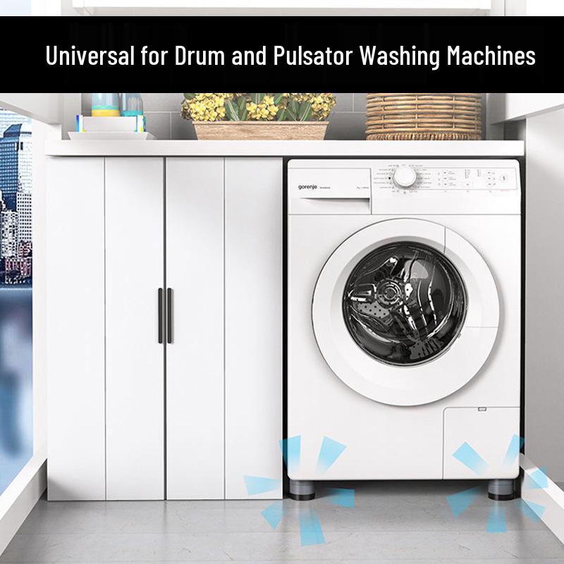 Anti-slip Heightening Pads for Washing Machines, Refrigerators, and Furniture - Shock Absorption & Waterproof Mats