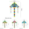 New Children's Kite Grid Cloth Wind Triangle Kite