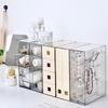 Clear Jewelry Organizer: Necklace, Bracelet, and Earring Display Stand with Dustproof Box