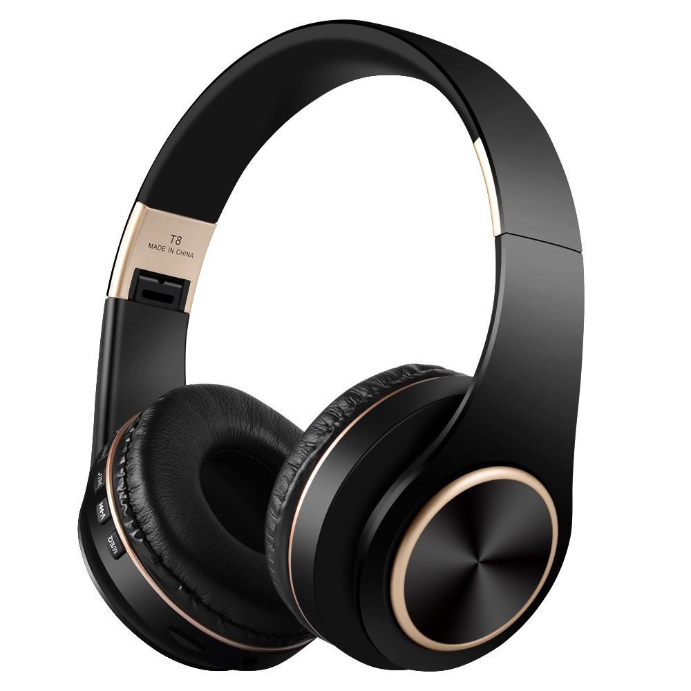 T8 Wireless Bluetooth Stereo Headset with Heavy Bass