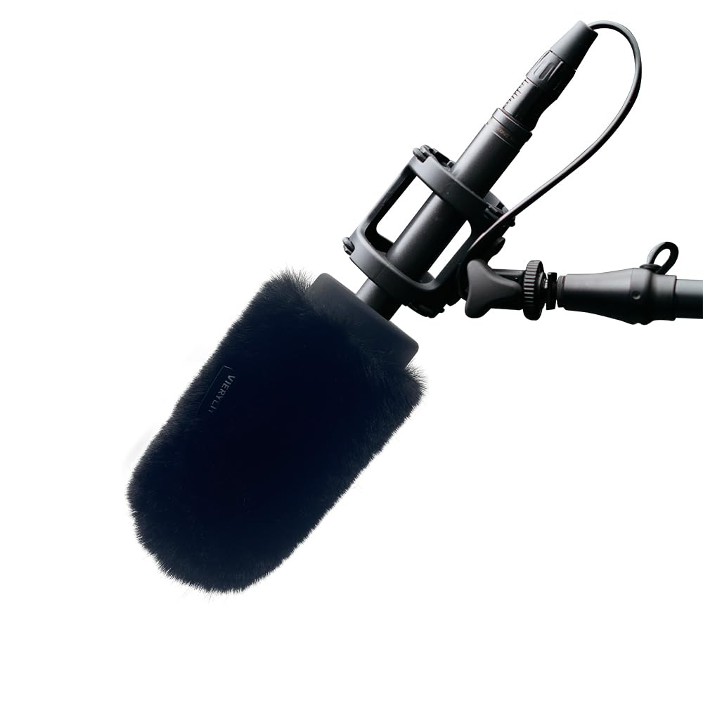 VIERYCIY Microphone Wind Muff Pop Filter for Sennheiser MKE600 Rode NTG4 NTG5 Sony ECM-XM1 ECM673 ECM674 ECM NV1 Shotgun Microphone Cover Wind Screen