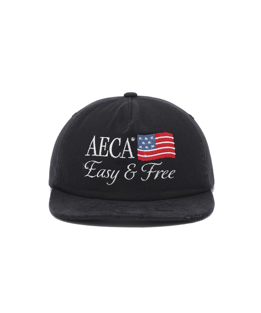 AECA Aeca Easy & Free Flag Cap-Black