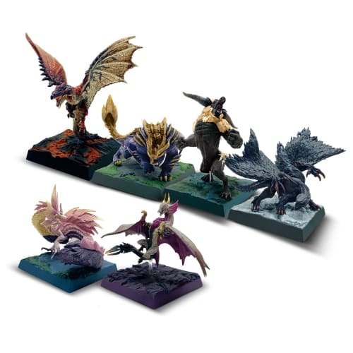 CAPCOM Capcom Figure Builder Monster Hunter Monster Collection Gallery Vol.1 (BOX) Approximately 60-65mm Tall, Made of PVC and ABS