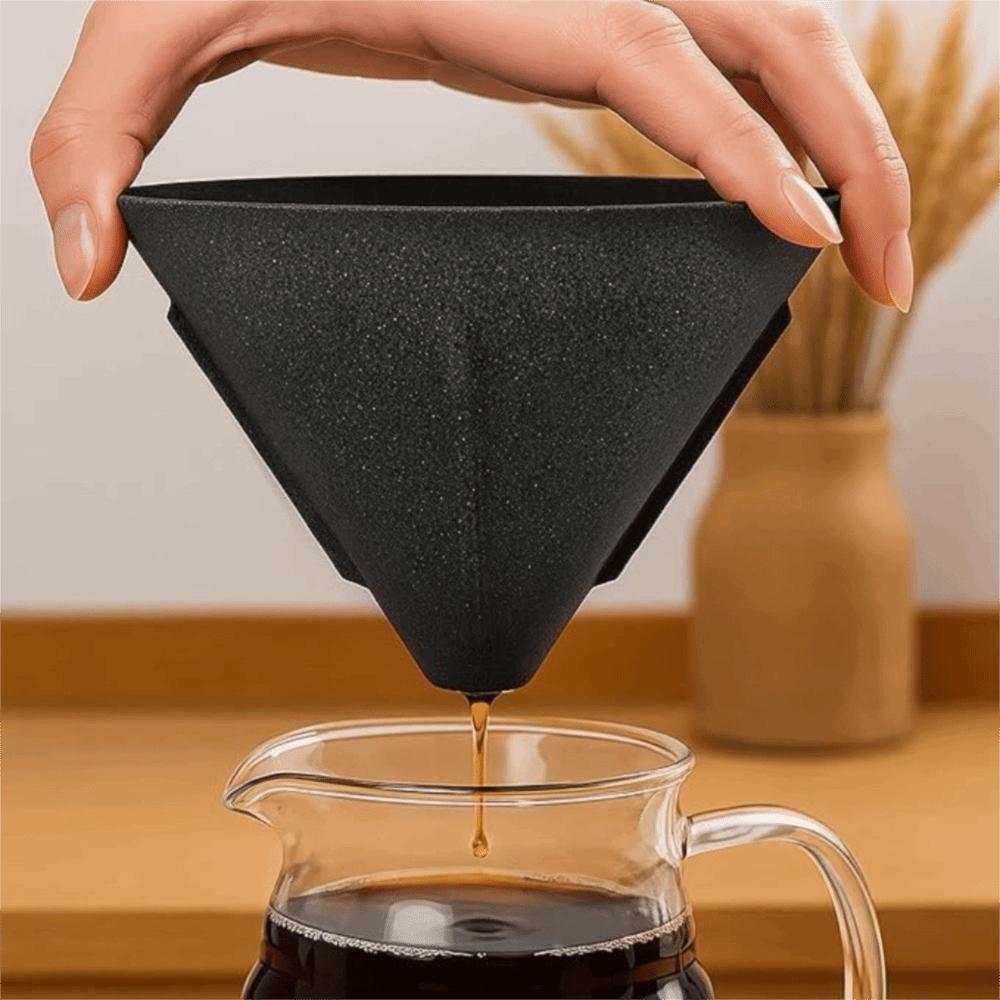 Cone Shape Microporous Ceramic Coffee Filter Non-Porous Coffee Drip Cup Creative Tea Filter  Travel