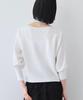 INDIVI for Spring Beautiful Silhouette Dolman Sleeve Knit 12712350 Light Gray Size Knit/Sweater [Washable/Seamless] Women's (011) 38(M)