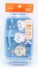 OSK Chiikawa Bento Box Made in Blue (with dividers), 500ml, Japan, Antibacterial, PL-1R,