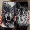 Funda Phone Cover Case for Xiaomi Redmi K40 K80 Pro 10 A3 12C A4 A1 A2 Plus A5 13C 9 14C Cool Animal Tiger Lion
