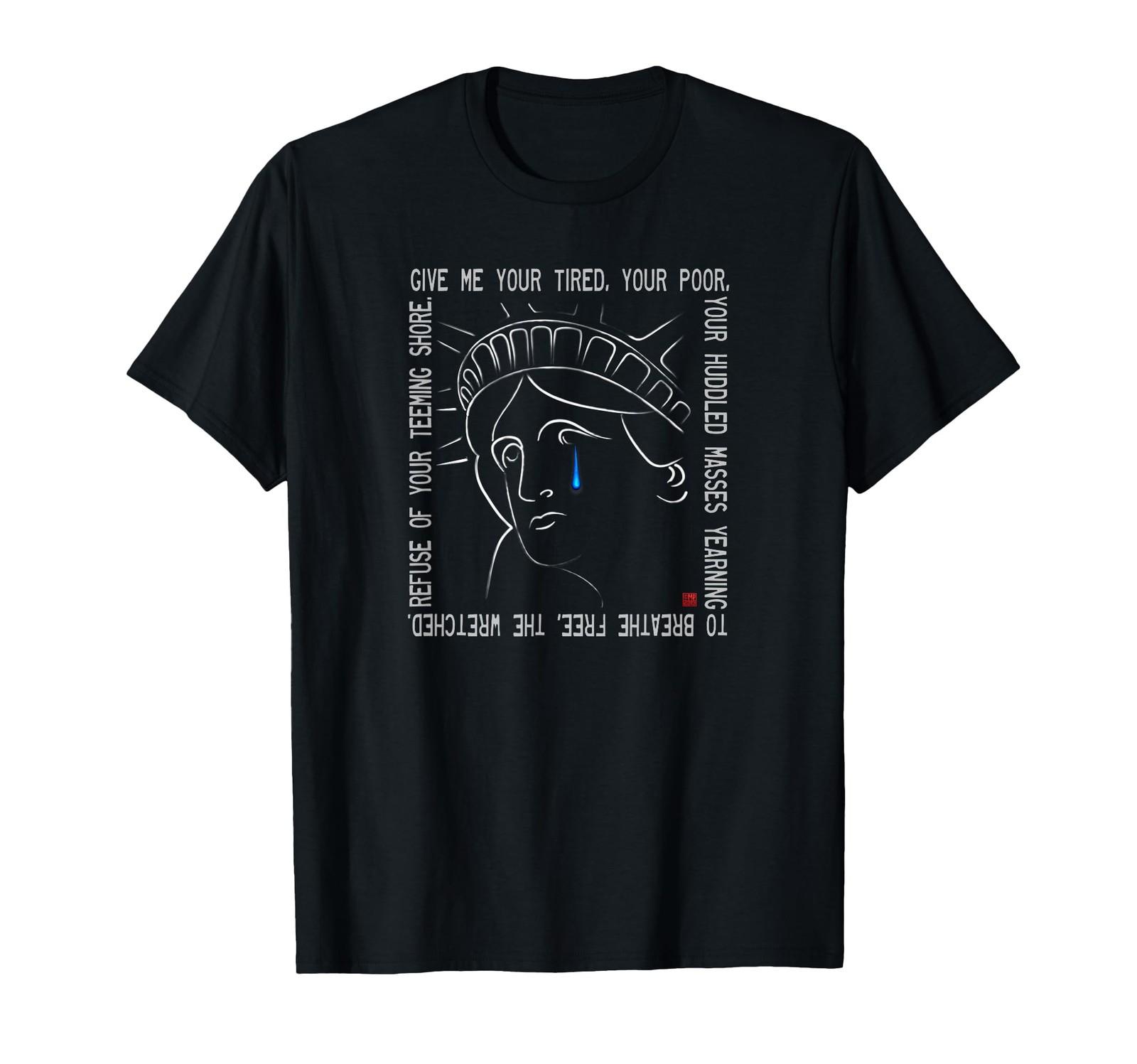 Statue of Liberty Crying T-Shirt S