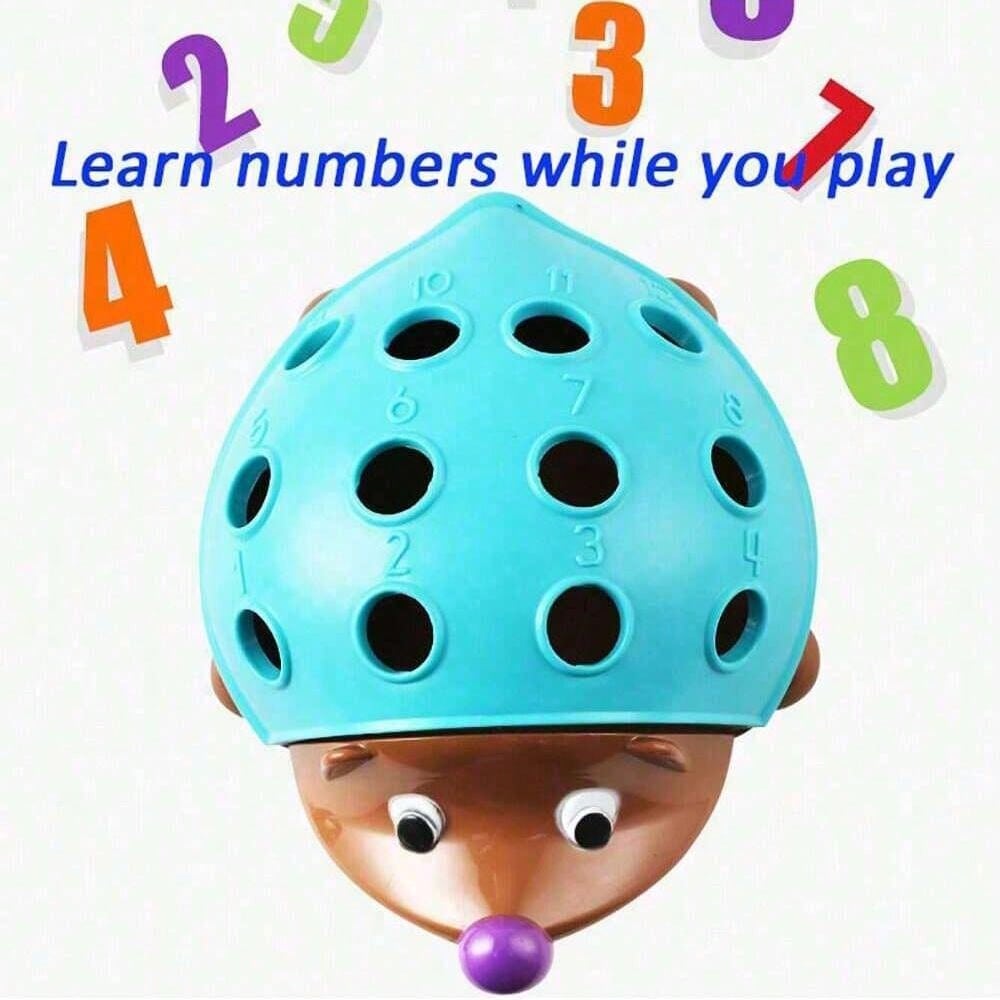 Heddgehog Insert Educational Toy Montessori Toys Training Focused on Children's Fine Motor Hand-Eye Coordination Fight Inserted