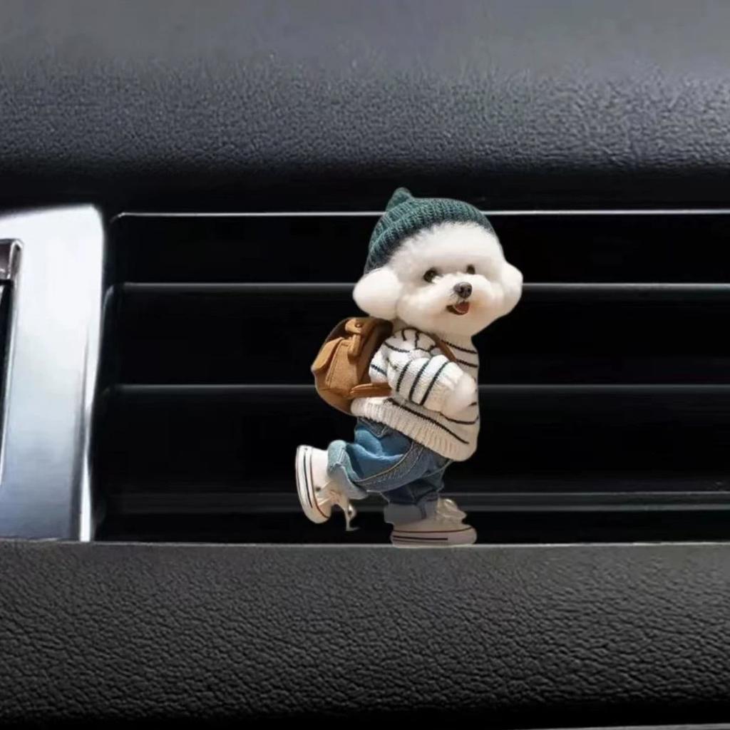 Roztomilé Kitten Car Vent Clips Doplňovatelné auto difuzor Cat Air Vent Clips Car