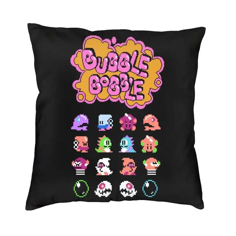 

Puzzle Game Bubbles Bobble Cushion Covers Soft Velvet Nordic Throw Pillow Case Home Decoration 30x30cm12x12Inch