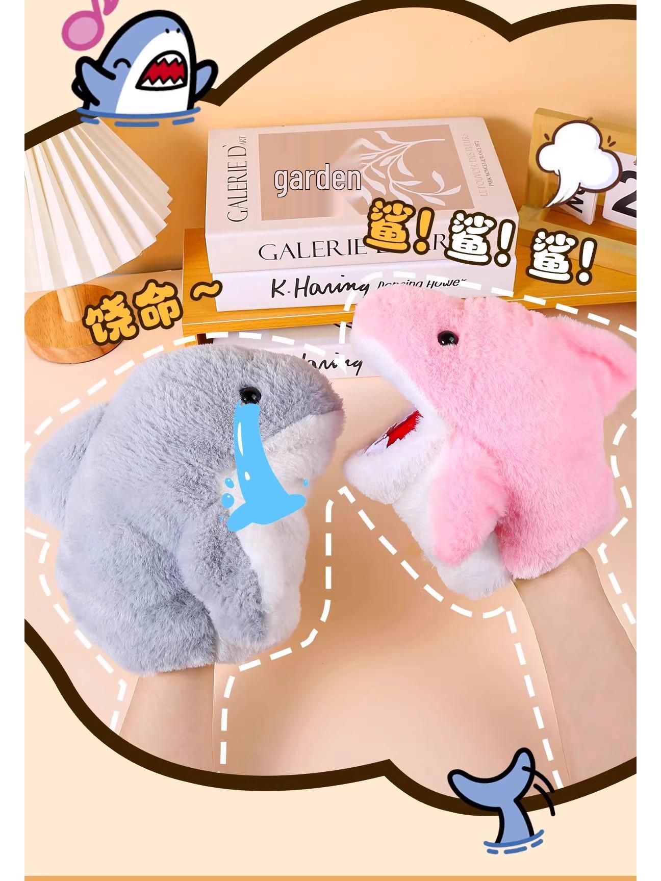 

Newcomer Discount: Baby Shark Hand Puppet Plush Toy - Perfect Birthday Gift!