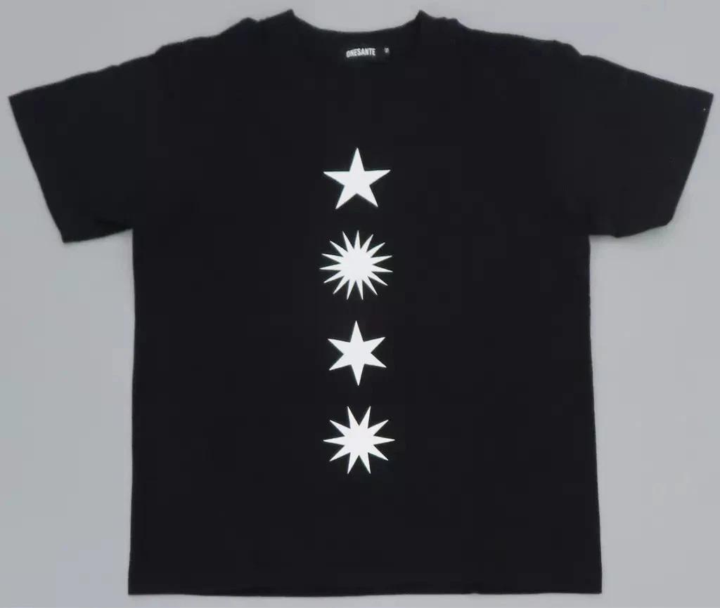 

Menoko Gumi 1988 T T-Shirt Black Star Logo Cotton S Size Vintage Japanese Tee 2XL