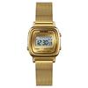 SKMEI 1901 Digitale Horloges voor Dames Mode Alarm Waterbestendigheid Roestvrij Staal Sport Horloges