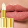 Gold Crystal Jelly Lip Balm Temperature Color Changing Moisturizing Long Lasting High Shine Tinted Lipstick Repair Dry Lip Gloss