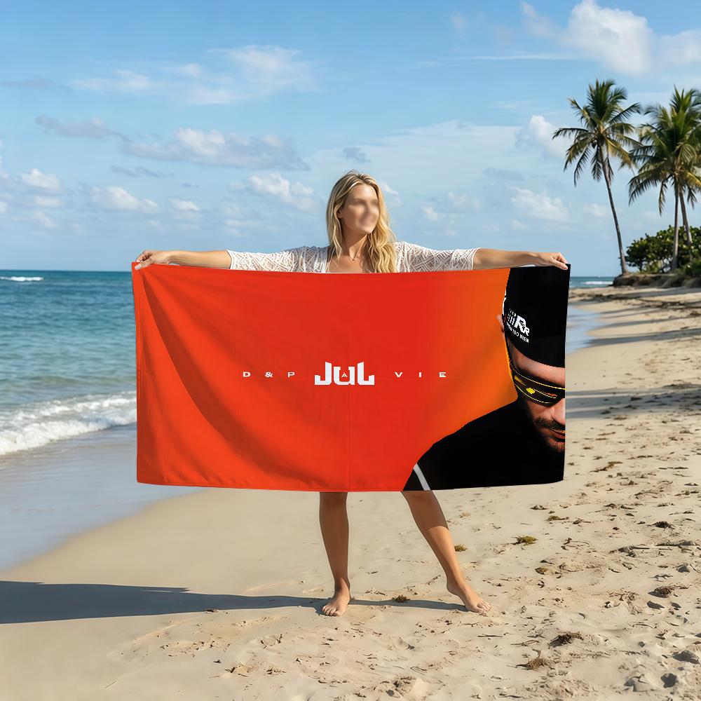 France Jul Rapper Towel Soft Pool Gift For Travel Gym Shower Camping Quick Dry Sports Beach Towel