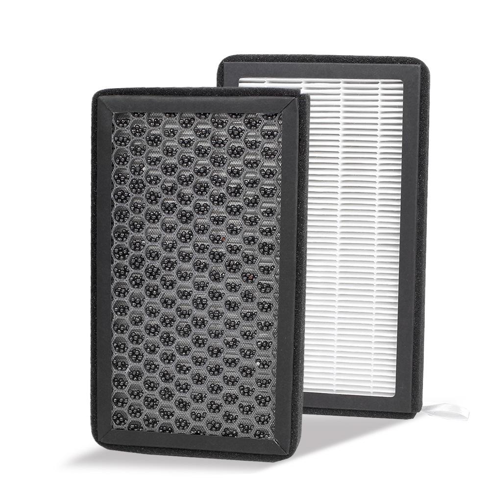 

Car modification parts suitable for Model 3 air conditioning filter air filter element PM2.5 One-pair package