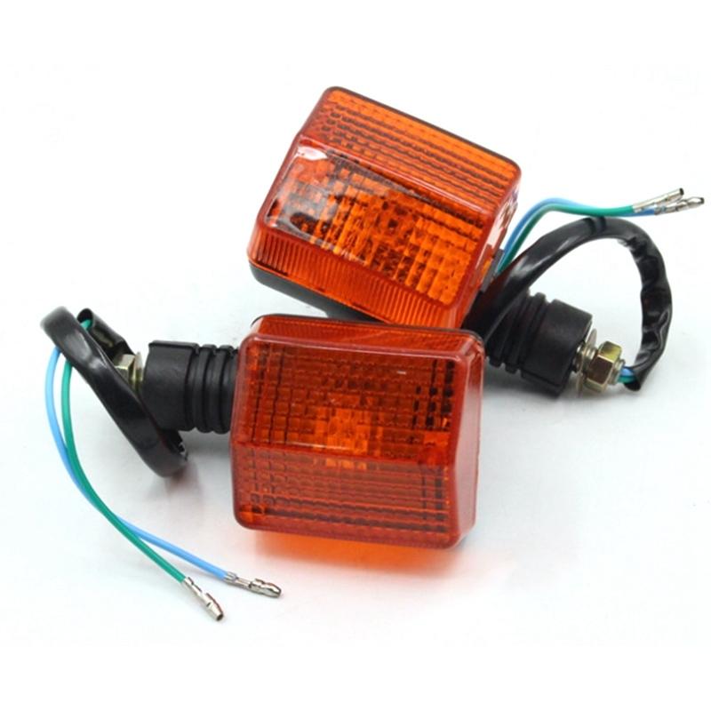 Powerful Motorcycle Turn Signals Scooter Indicator Parts Motorbike Turn Signal Light Lamp Amber Flasher For Honda 125 CBT