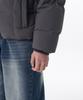 Musinsa Standard Square Quilted Down Puffer Short Padded Jacket [Dim Grey]