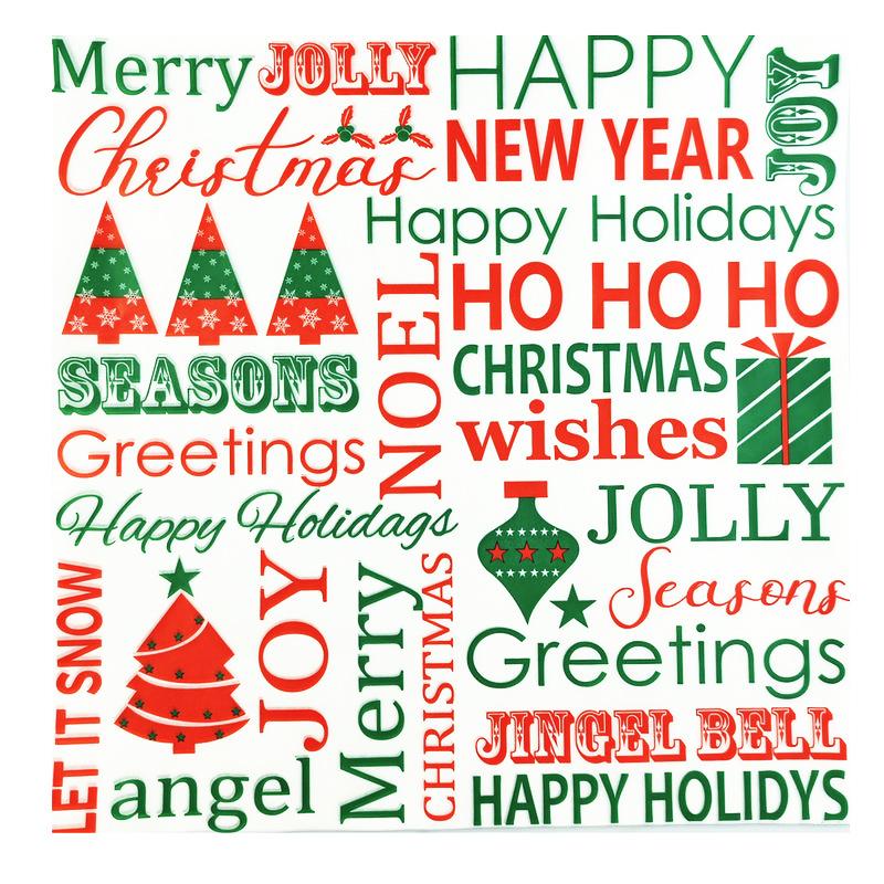 100PC Oil-Proof Paper Baking Wrapping Paper Christmas Theme Greaseproof Paper for Kitchen Sandwich Burger Wrapping Paper Plate