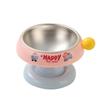 Douyin Pet Stainless Steel Cat Bowl, Dopamine Color, Non-Slip Dog Ice Cream Bowl, Neck Protection Feeding Utensils.