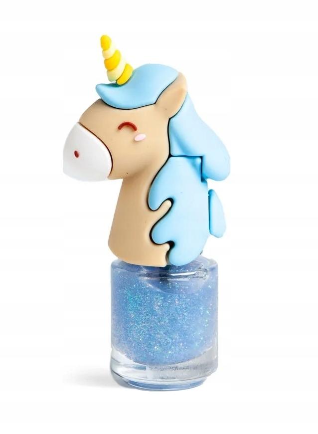 Brokatowy Lakier Do Paznokci Dla Dzieci Zmywalny Mix Kolorów MARTINELIA 3ml