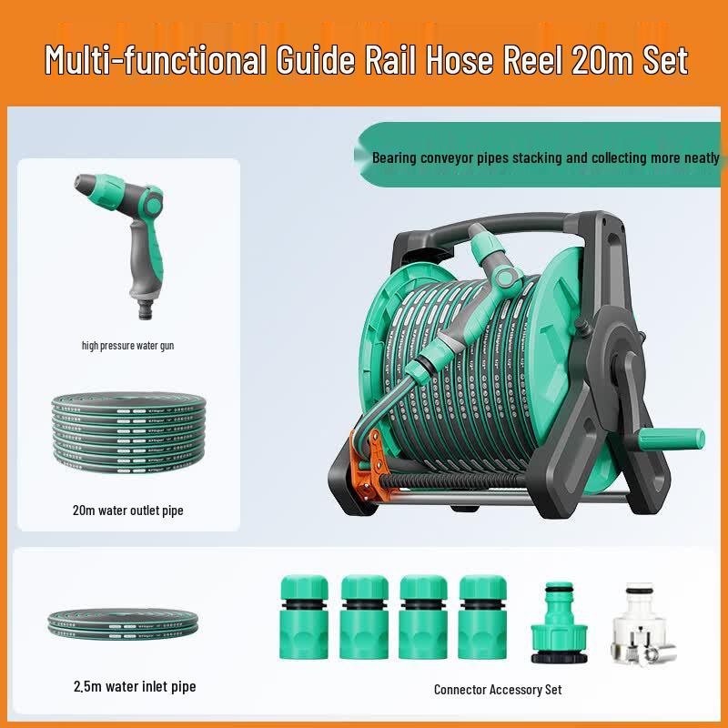 High-Pressure Water Gun & Hose Set