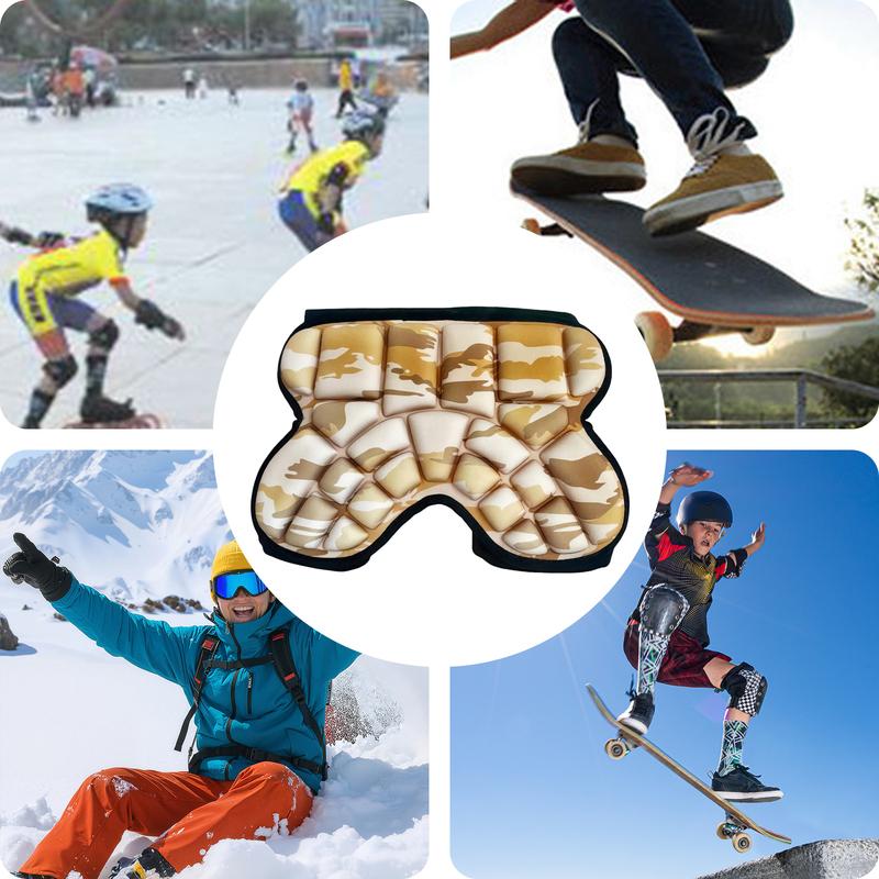 Ski Hoftebeskyttere Tykke Enkeltbræt Hoftebeskyttere Skate Røvbeskyttere til Rulleskøjteløb/Skateboard