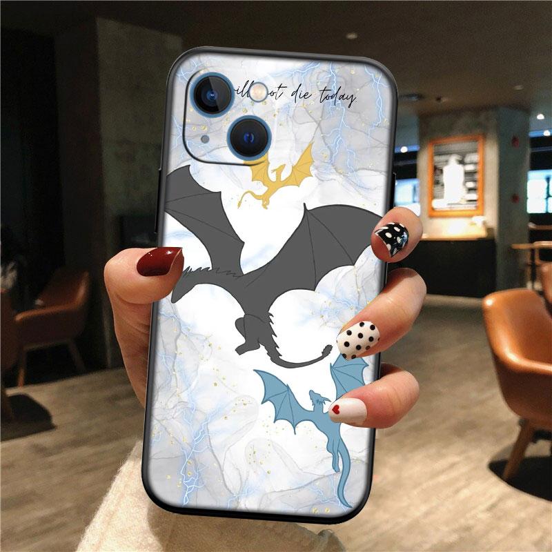 IK30 Fourth Wing Dragons New High-End Shell Phone Case for Redmi Note 13 14 Pro+ Plus A3 A3X 13X 13C 13R 14S 14C 14R