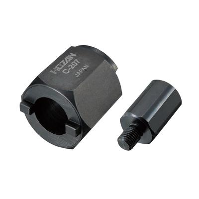 HOZAN Bottom Bracket Tool BB Tool Recess 2-prong/6-prong/16.3mm C-207