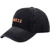 Casual Letter Embroidery Hat Adjustable Peaked Cap Fashion Denim Baseball Caps  for Teenagers