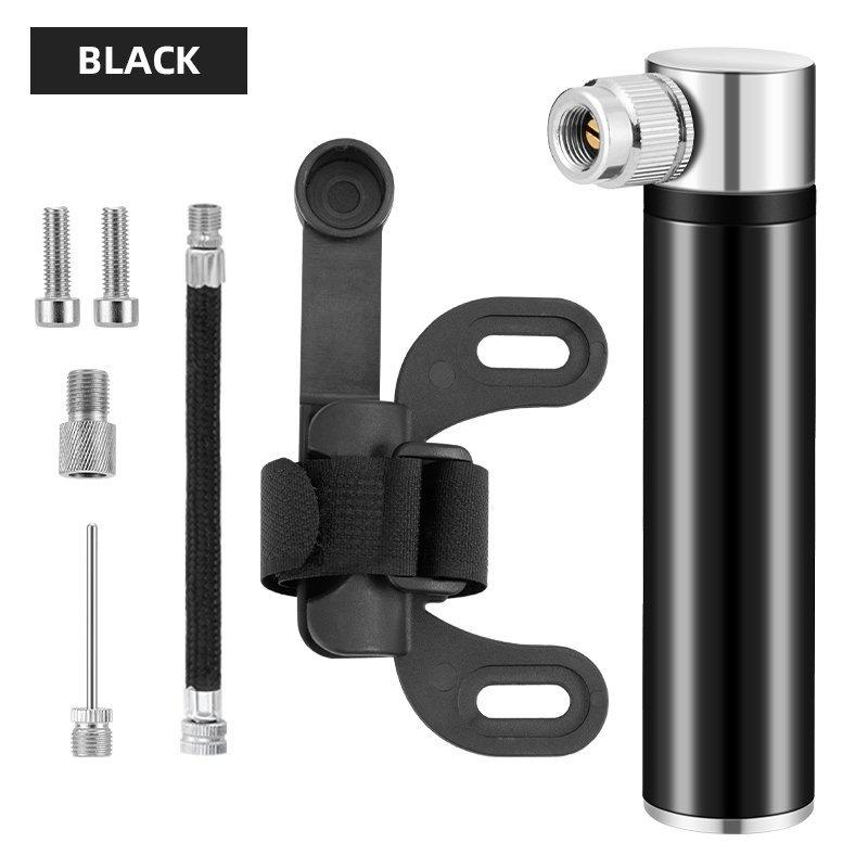 NPY Bicycle Pump Mini Portable Aluminum Alloy Bike Pumps Air Pump Mountain Cycling Tire Inflator Bike Valves Bicycle Pump