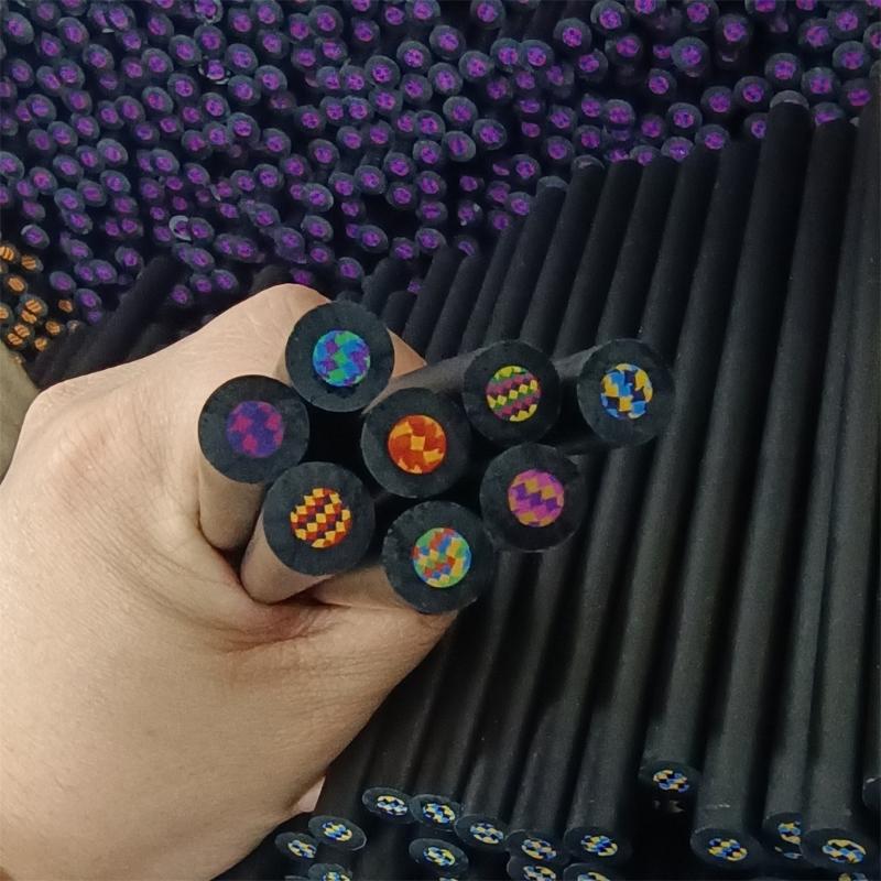 12Pieces Rainbow Pencils Artist Colouring Pencils Multicoloured Pencil For Student Kid Drawing Sketching Craft Project