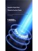 Rechargeable Dual-Purpose Vacuum & Blower: Handheld Cleaner for Home, Car, Desktop, Wardrobe & Hair Drying Tasks.