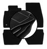 Set of Velour Floor Mats For: Ford Fiesta MK8 Hatchback (2017-)