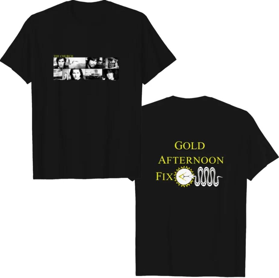 Vintage 90s THE CHURCH Gold Afternoon Fix 1990 tour concert t shirtT S