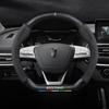 Genuine Leather & Carbon Fiber Steering Wheel Cover for Bestune B70/B500/T77/X40/B30/T99/T55