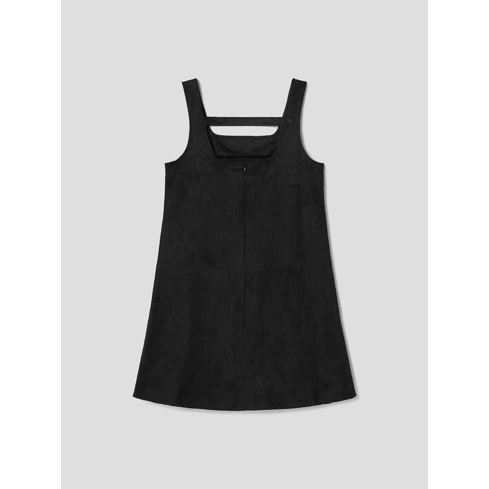 8SECONDS Suede Mini Dress Black