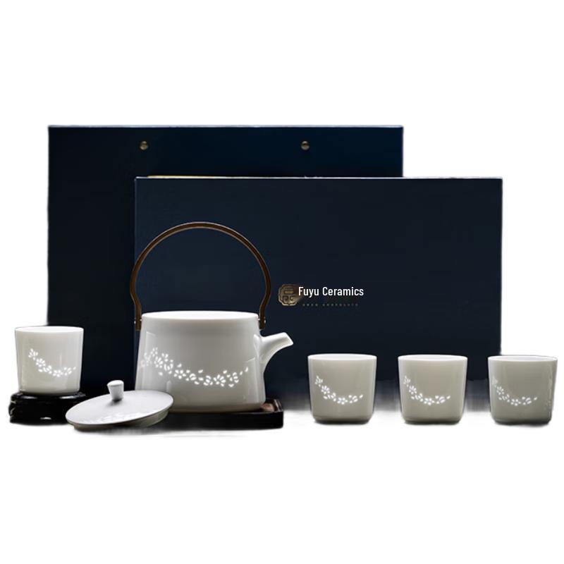 Jingdezhen Exquisite Ceramic Tea Set