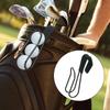 Golf Ball Holder, Dispenser ,Aluminum Alloy Rubber, Accessories Versatile Hanging Holds 3