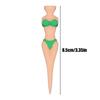 Funny Golf Tees Bikini Golf Tee Novelty Sports Gear Training Accessories for Beginner Indoor Backyard Men Women Golfer Course