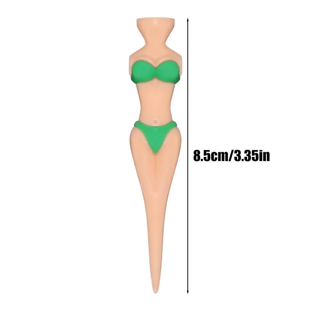 Funny Golf Tees Bikini Golf Tee Novelty Sports Gear Training Accessories for Beginner Indoor Backyard Men Women Golfer Course