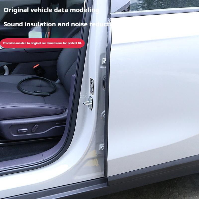For Leapmotor B10 B01 Lafa5 Car B-pillar Sealing Strip Door Gap Noise Reduction Sound Insulation Waterproofing Dust Proof Strip