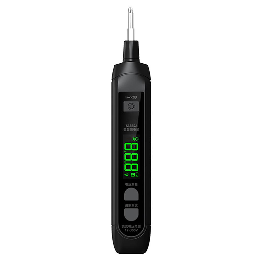 

TA882A Rechargeable Tester Pen For Breakpoint Inspection NCV Voltage Measurement Industrial Digital Test Pencil With Cable China Mainland