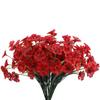 1 Bunch Artificial Flowers Fake Flowers Simulated Bouquet Plants For Home Vase Decors Grden Decoration Non Fadings